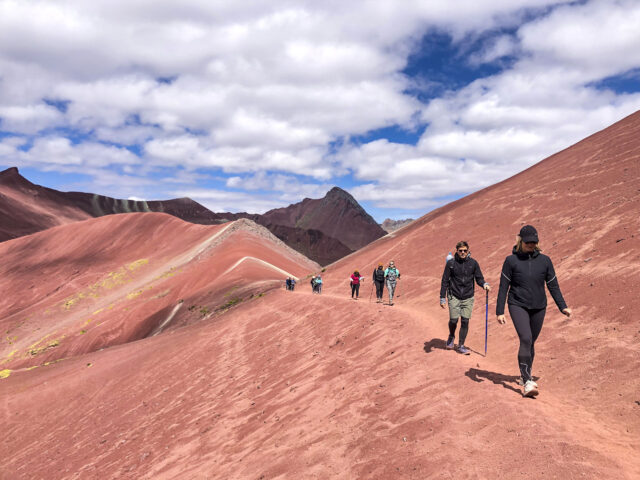 red valley peru hike